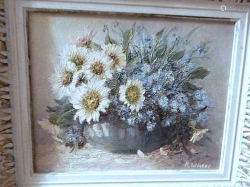"Flower piece",oil on canvas,signed R.Winter,frame...