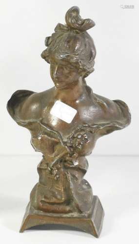 Lady bust,Regule,around 1900,height ca.18cm