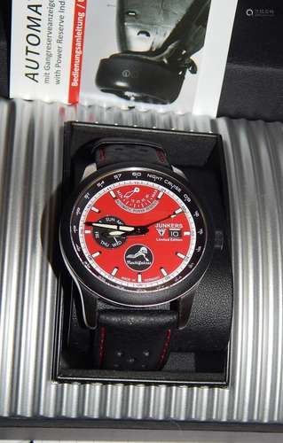 Men's wristwatch brand Junkers,model "night driver"...