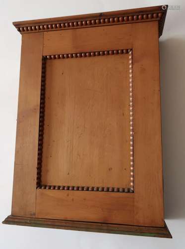 Small key wall cabinet with bead,ca.40x31x11cm,probably cher...