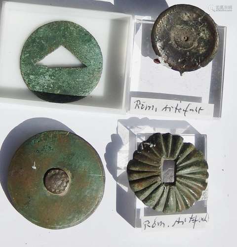 Mixed lot of 4 Celtic and Roman artifacts