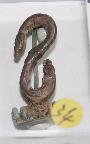 Roman snake brooch