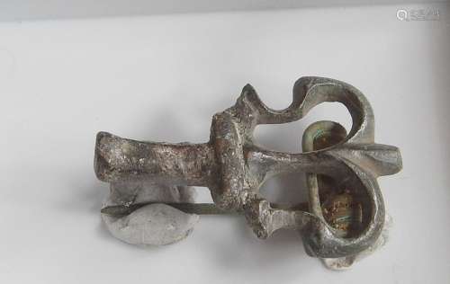 Roman key brooch