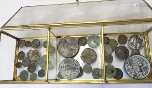 Mixed lot ca.37 Roman and Byzantine coins