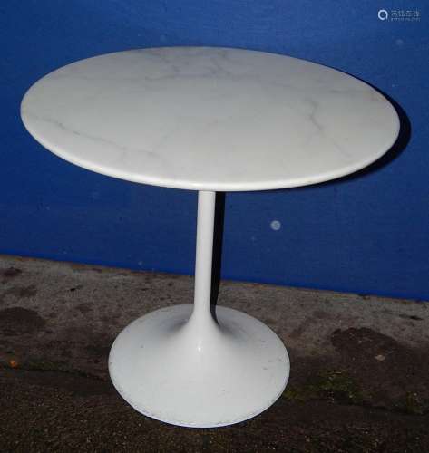 Small table with marble top