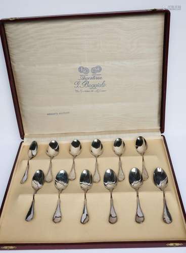 Set of 12 coffee spoons