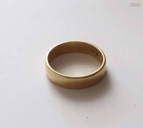 Wide wedding ring