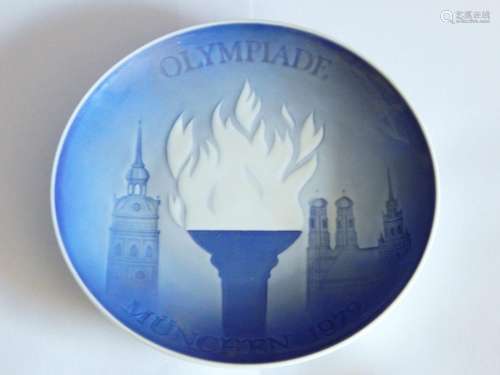 Collector plate "Olympics 1972",Bing & Groenda...