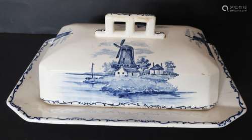 Large butter dish