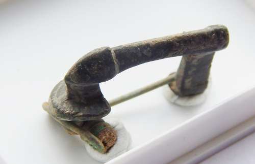 Roman phallus brooch