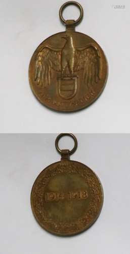 Commemorative medal "For Austria 1914-18