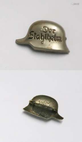 Brooch "The Steel Helmet",Manufacturer N&H