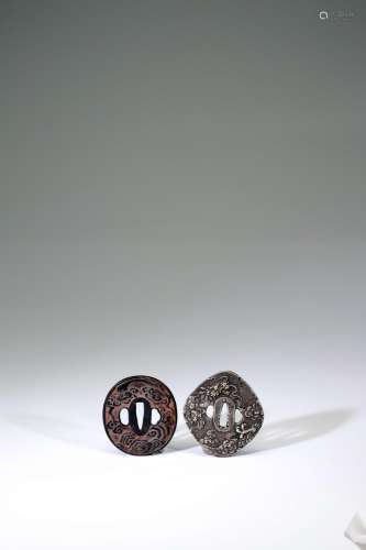 SET OF TWO TSUBA