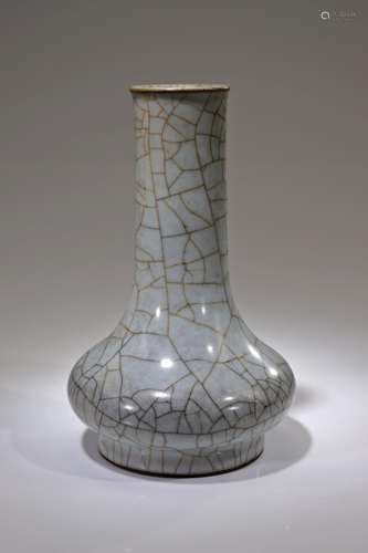 LONG NECKED VASE