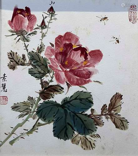 潘素 花卉