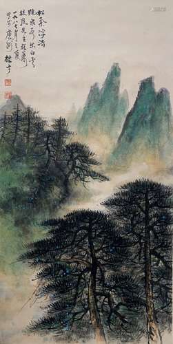 黎雄才 山水