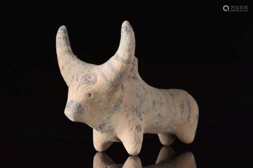 INDUS VALLEY TERRACOTTA BULL IDOL