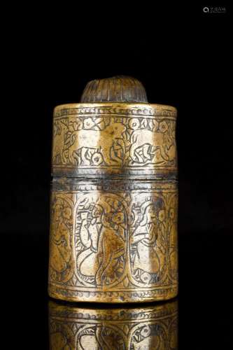 AYYUBID COPPER PYXIS