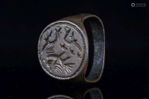 MEDIEVAL BRONZE RING