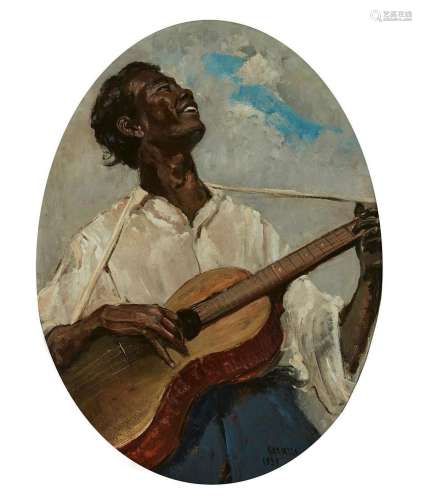 Piero Antonio Gariazzo, Man with a guitar, 1938