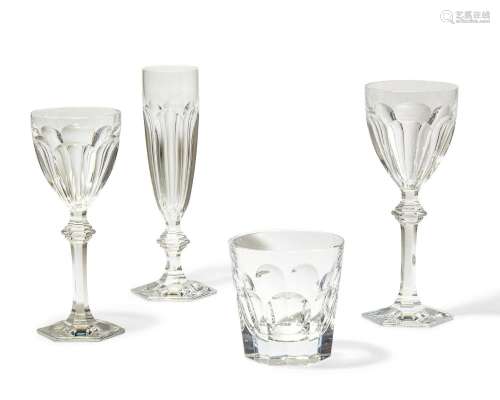 Suite of Baccarat Harcourt-Versailles glassware