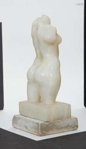 An alabaster torso of Venus