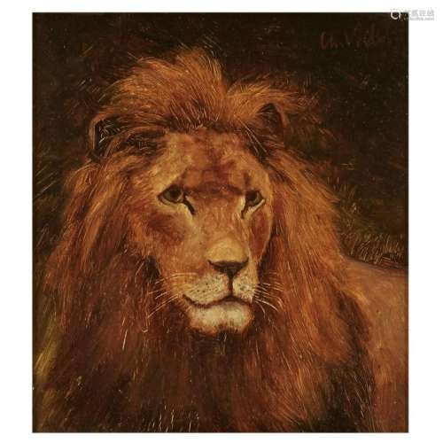 Charles Michel Maria Verlat, Head of a lion
