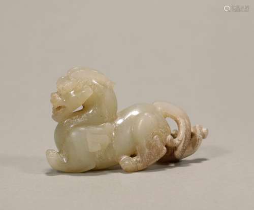 The han dynasty jade beast