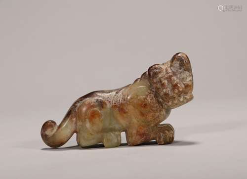 Shang dynasty jade tiger