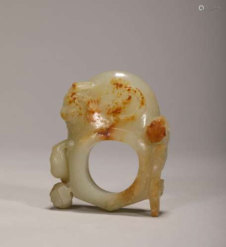 Han Dynasty Chi dragon pattern jade ser