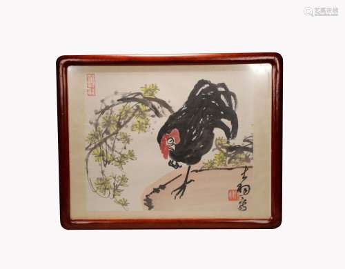 Chen Dayu Daji drawing this frame