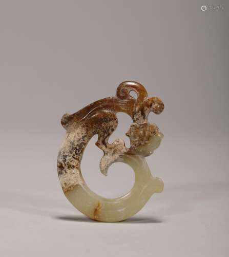 Jade Chi dragon of the Han Dynasty