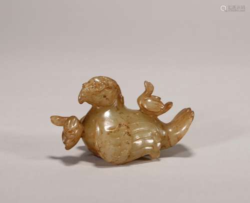 The han dynasty jade bird