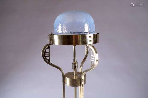 Grande lampe à poser d’époque Art Nouveau.