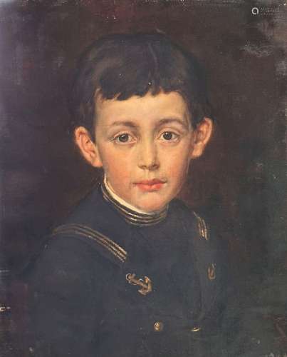 Ecole française du XIX° siècle<br />
Portrait de jeune homme...