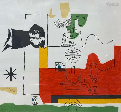 Charles-Edouard Jeanneret dit Le Corbusier (1887-1965), d'ap...