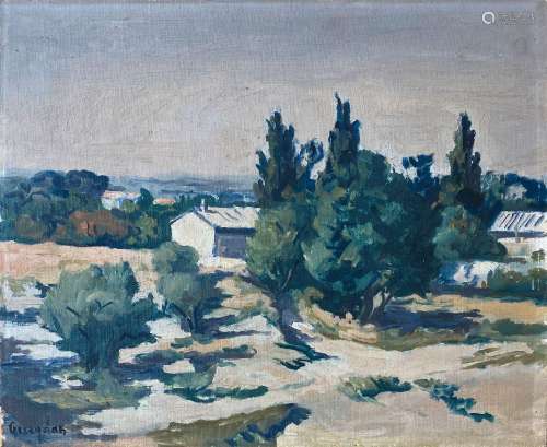 Arthur Geuydan (1895-1981), Environ de St Rémy de Provence (...