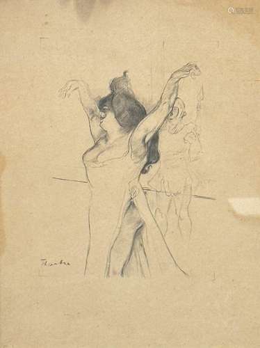 Toulouse Lautrec (1864-1901), d'après<br />
Impression sur p...