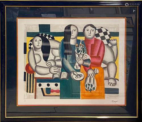 Fernand Léger (1881-1955), d'après <br />
"Le Repas&quo...