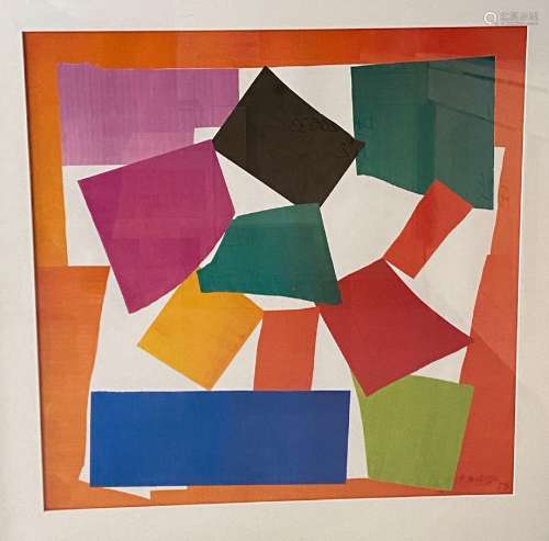 Henri Matisse (1869-1954), d'après <br />
Composition, 1953 ...