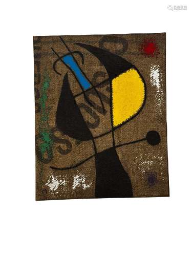 Joan Miro (1893-1983), d'après<br />
"Femme et oiseau&q...