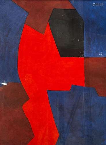 Serge Poliakoff (1906-1969), d'après<br />
Composition bleu,...