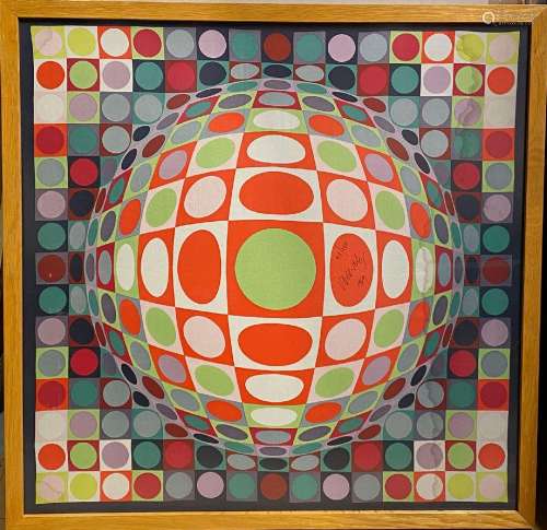 Victor Vasarely (1906-1997) <br />
Composition, 1969, <br />...