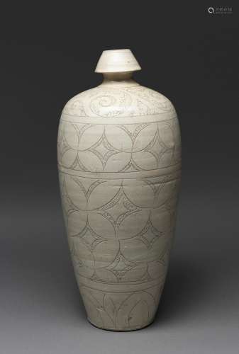 A CHINESE CIZHOU DENGFENG MEIPING VASE, NORTHERN SONG DYNAST...