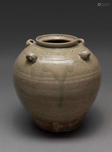 A LARGE CELADON JAR, WESTERN JIN DYNASTY (266–316)