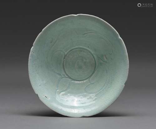 A CHINESE QINGBAI CARVED FOLIATE-RIMMED BOWL, SOUTHERN SONG ...