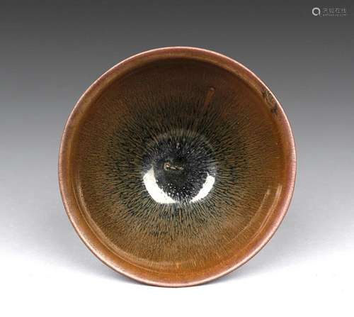 A CHINESE JIAN HARE'S FUR TEA BOWL, SONG DYNASTY (960-12...