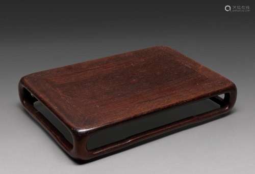 A CHINESE HONGMU KANG TABLE, QING DYNASTY (1644-1912)