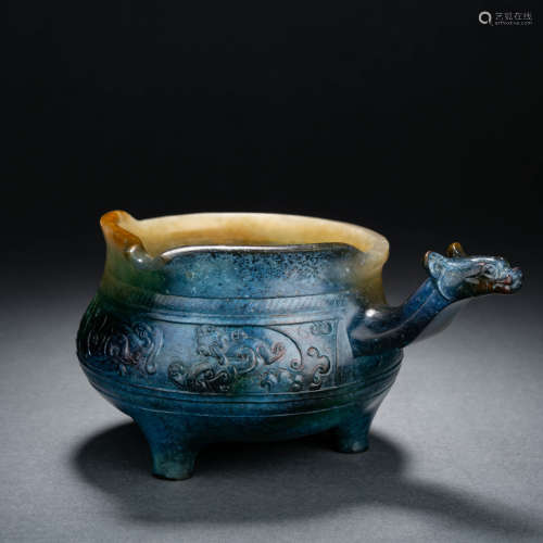 中國漢時期 獸紋器皿