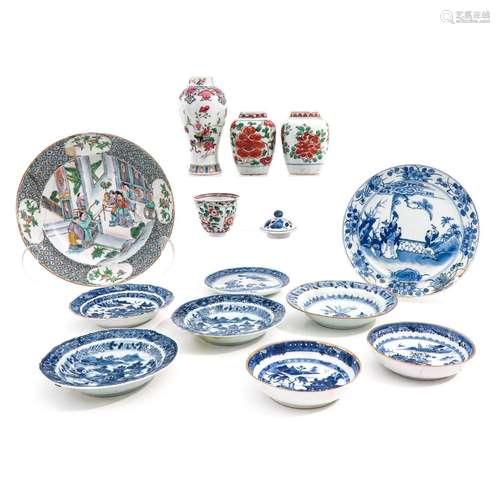 A Collection of Porcelain